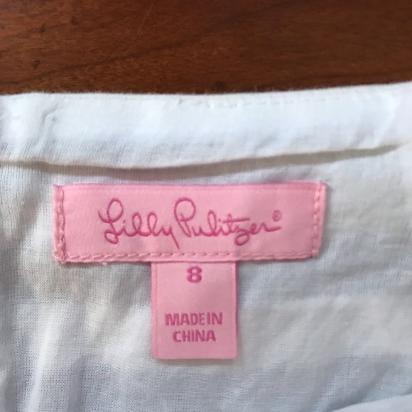 Lilly Pulitzer Navy Striped Skirt w Embellishments - Picture 3 of 3